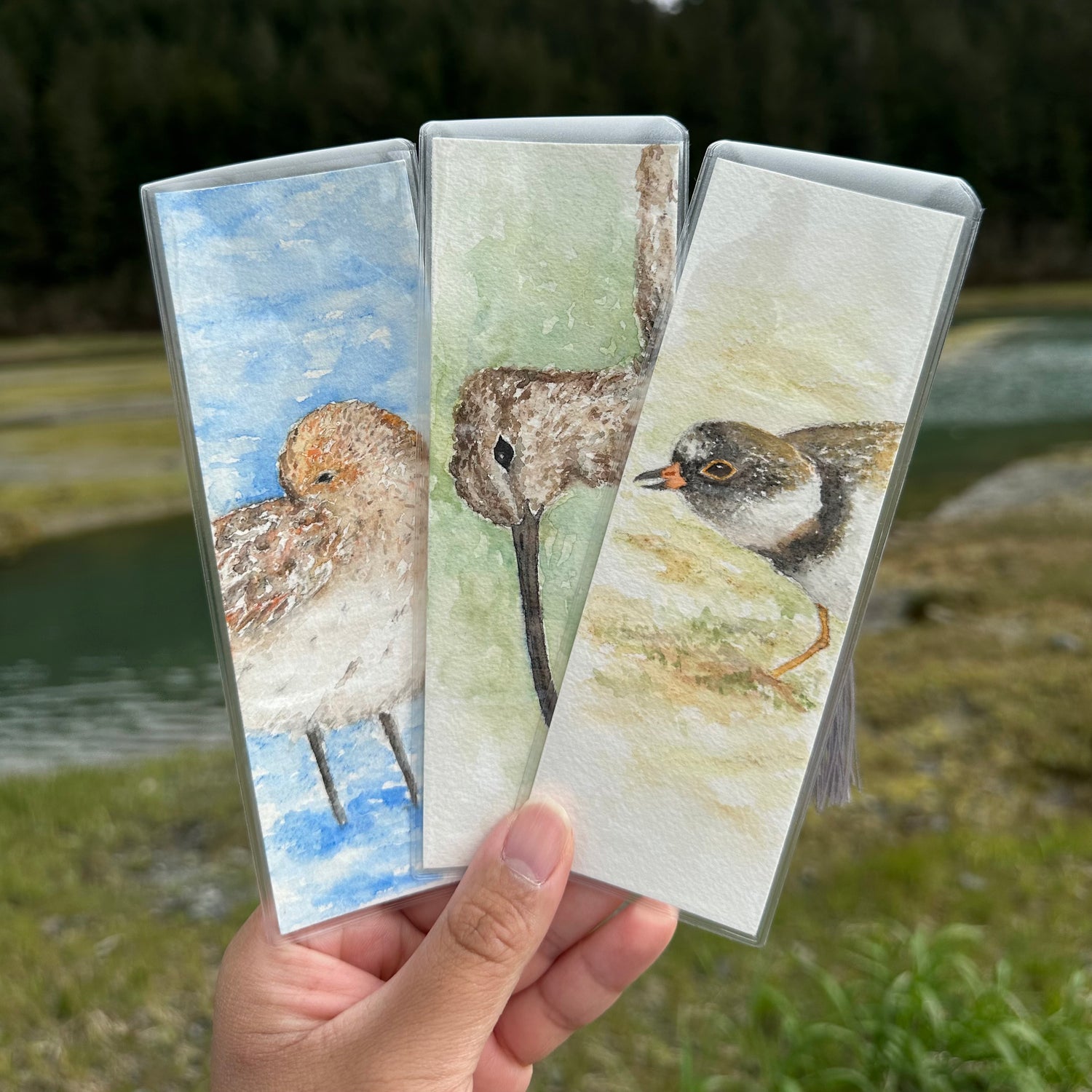 HAND PAINTED BOOKMARKS