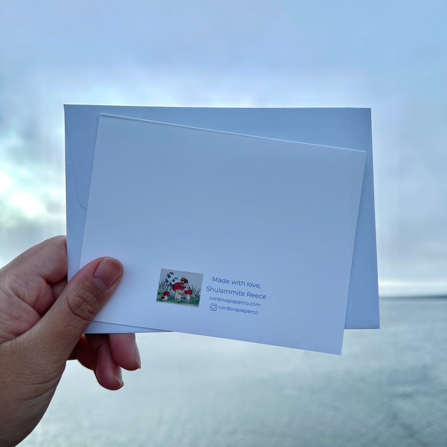 “Autumn at Alaganik” watercolor painting of Alaganik Slough in Cordova, Alaska – available as fine art greeting card