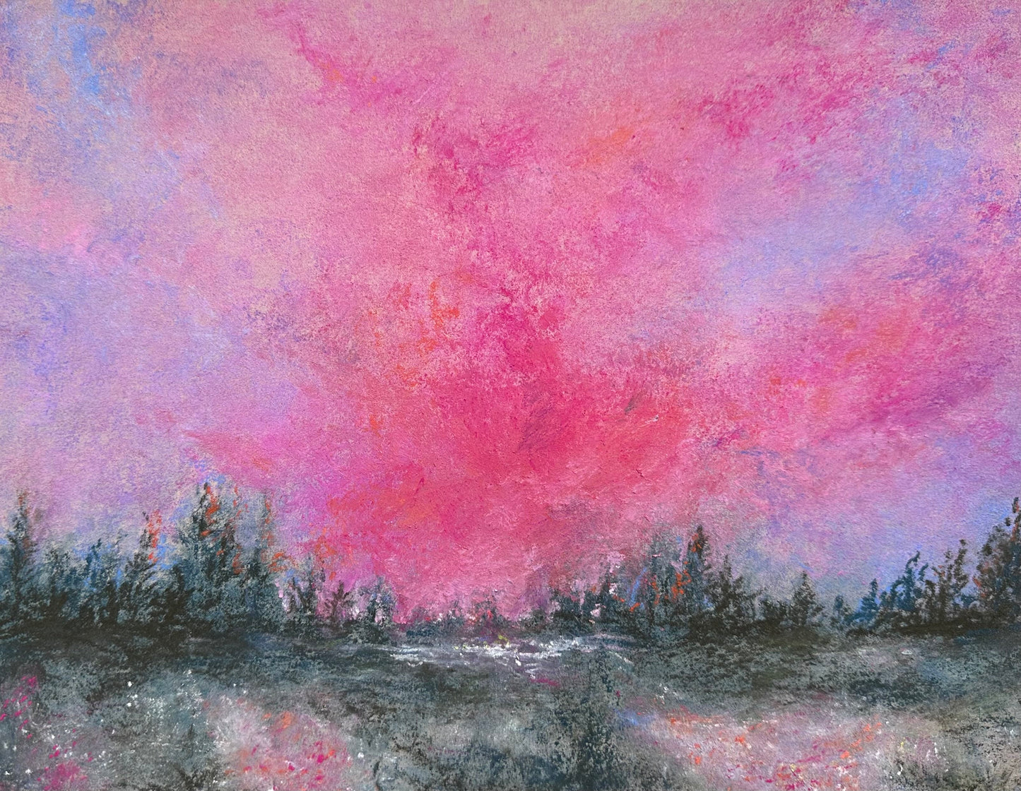 Pink Clouds - Pastel Fine Art Print