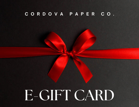 Cordova Paper Company e-Gift Card