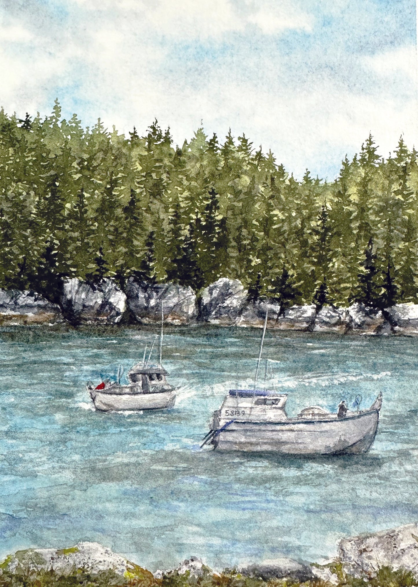 Our Adventure - Watercolor Giclee Print