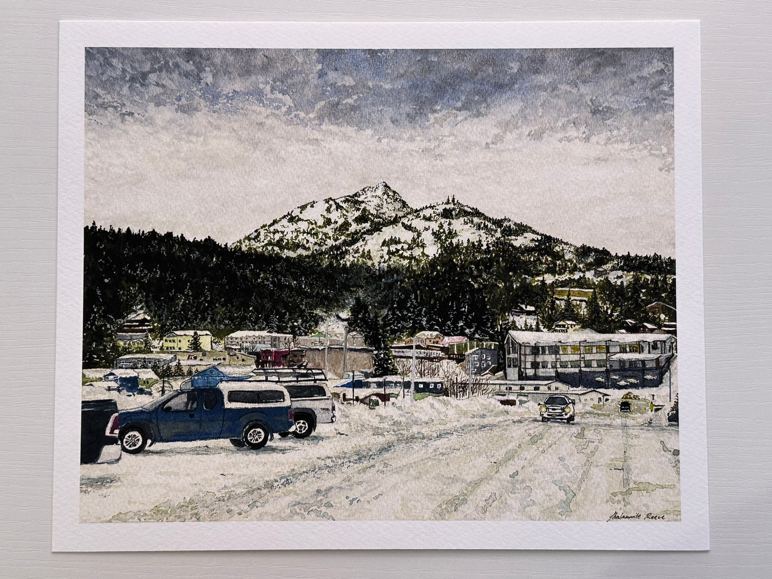 Giclee Print - Mt. Eyak - IT'S CORDOVA